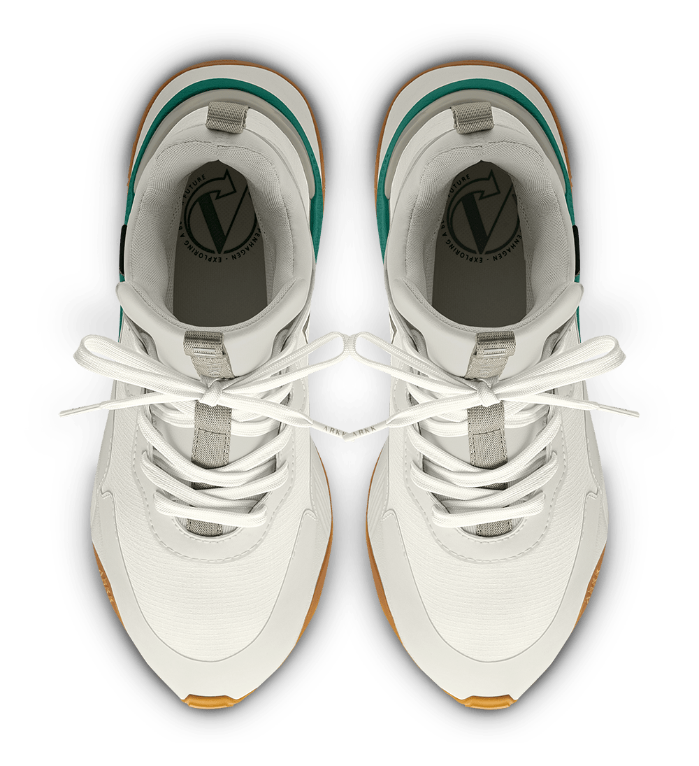 ARKK Collection Stormrydr Nylon HL Vulkn 2.0 Vibram | Marshmallow Evergreen Light Gum | Men Stormrydr